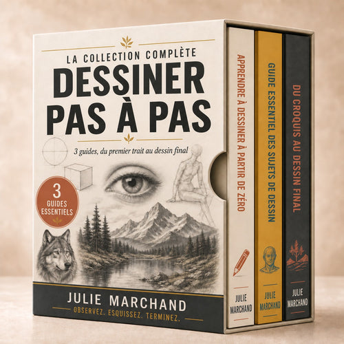 Dessiner pas à pas 2026 – la collection complète + 2 livres offerts