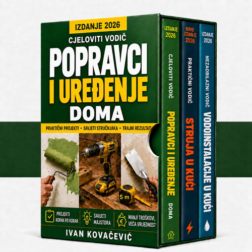 Kućna biblija popravaka 2026 – kompletna zbirka + 2 knjige na poklon