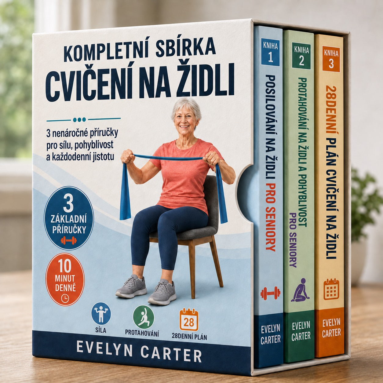 Cvičení na židli pro seniory – kompletní sbírka