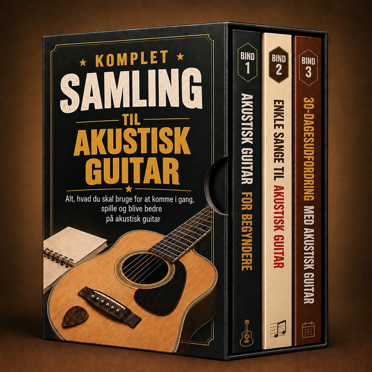 Akustisk guitar – komplet samling
