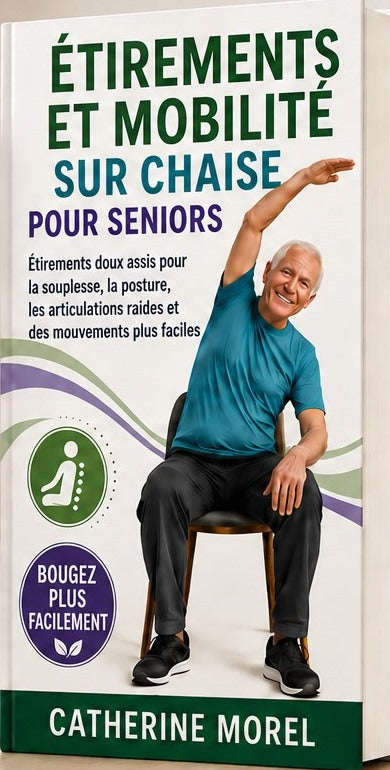 Étirements et mobilité sur chaise pour seniors