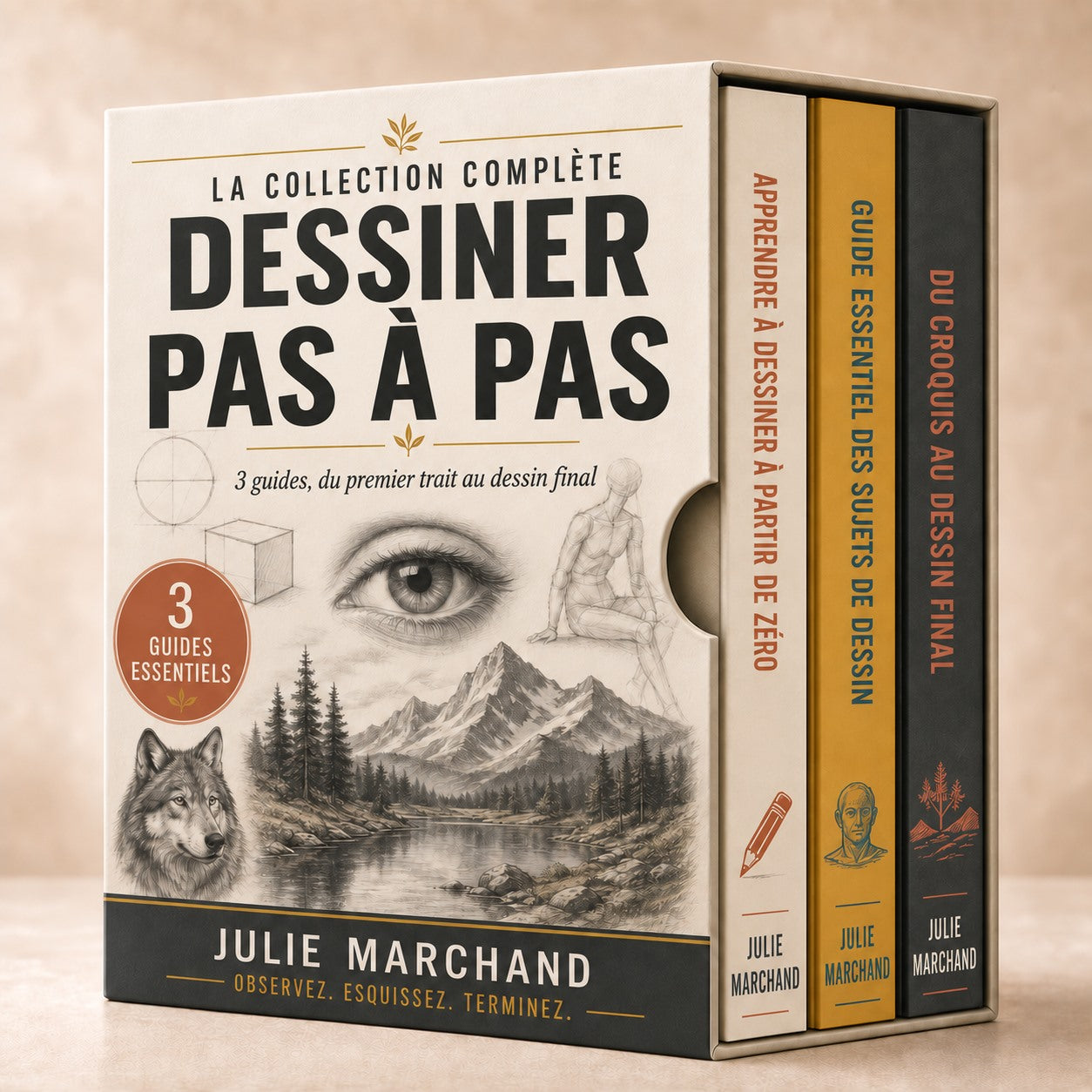 Dessiner pas à pas – la collection complète de dessin