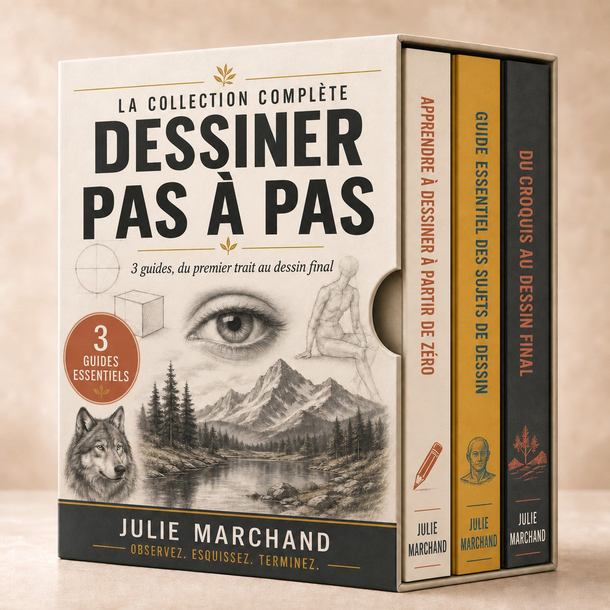 Dessiner pas à pas – la collection complète de dessin