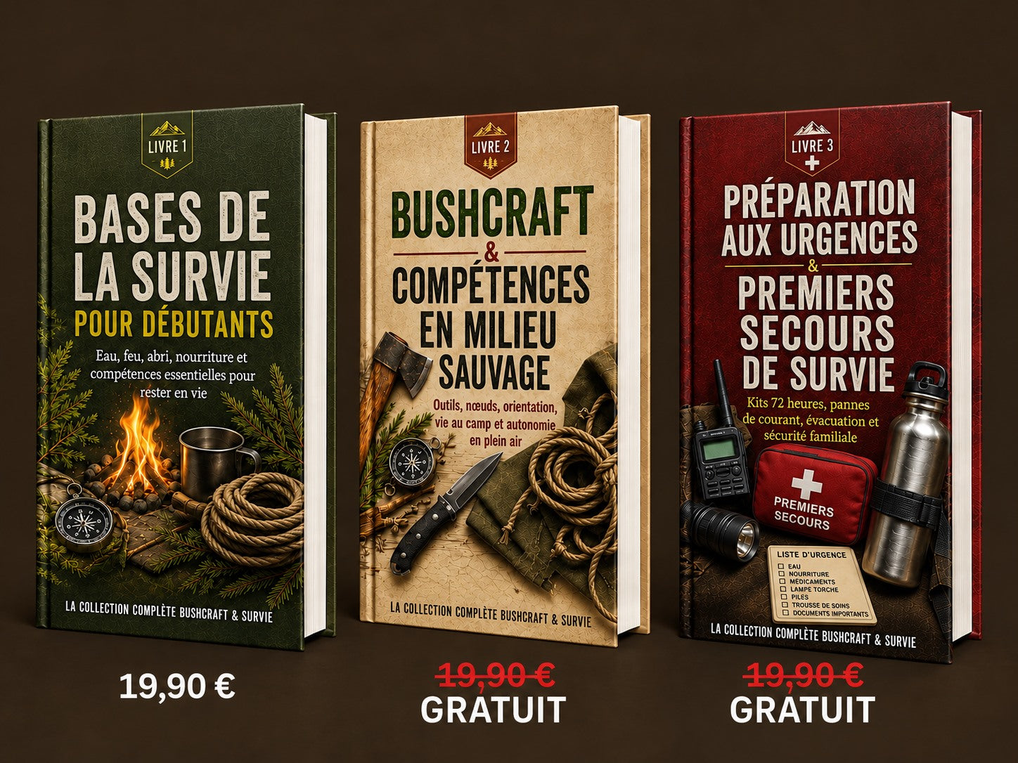 Offre : achetez 1, recevez les 3