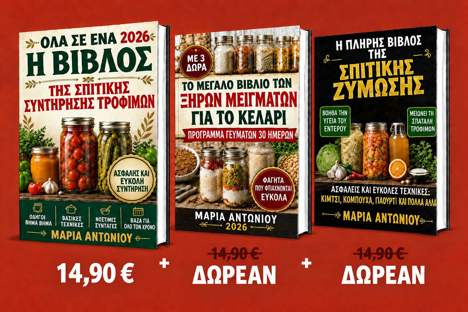 Προσφορά: Πληρώνετε 1, Παίρνετε 3