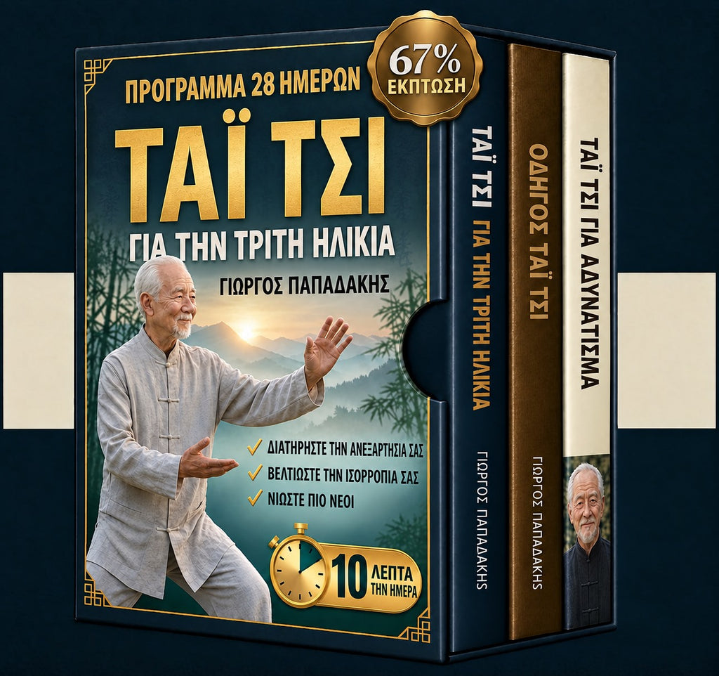 Τάι Τσι για την Τρίτη Ηλικία + 2 βιβλία δώρο