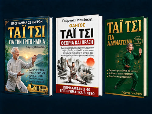Τάι Τσι για την Τρίτη Ηλικία + 2 βιβλία δώρο