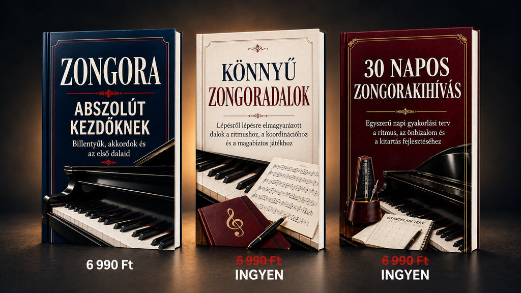 A teljes zongoragyűjtemény 2026 + 2 ajándékkönyv
