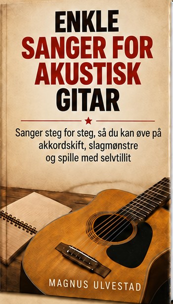 Enkle sanger for akustisk gitar