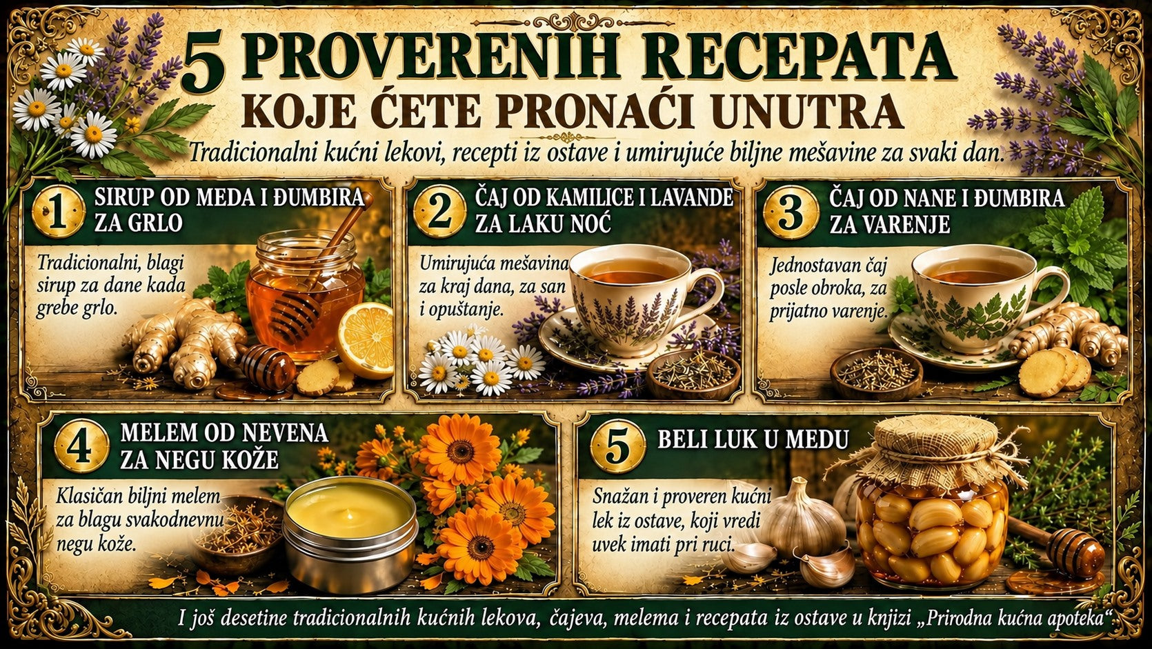 5 proverenih recepata iz paketa