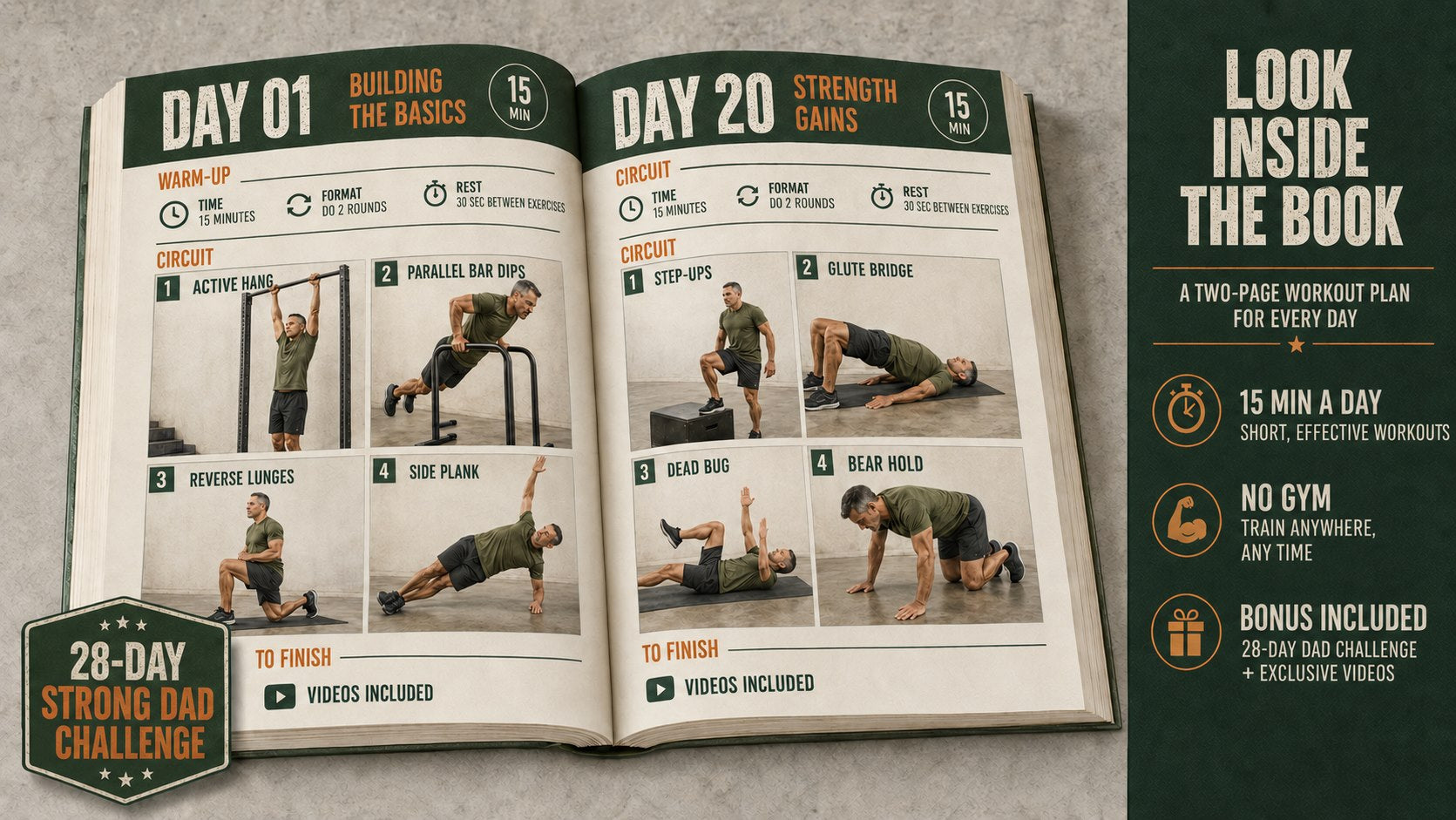 A visual guide to military calisthenics